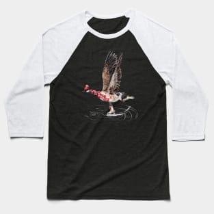 Skating Canada Goose Baseball T-Shirt